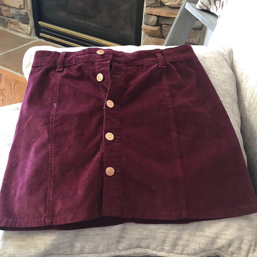 Button-up Skirt